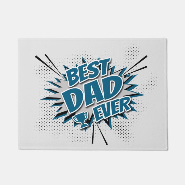 Best Dad Ever Doormat (Front)