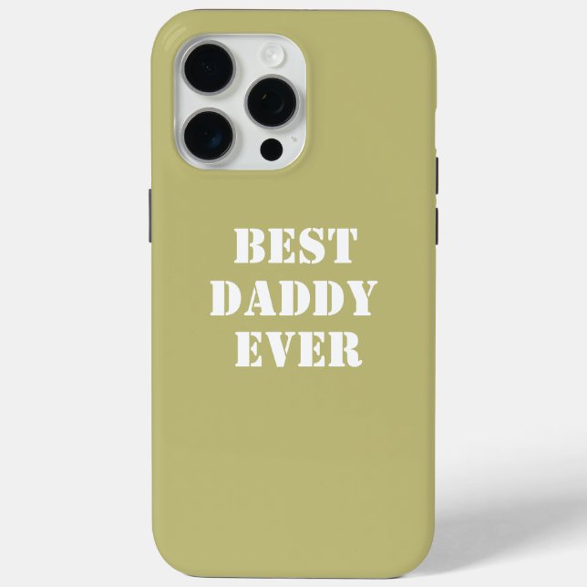 Best dad ever EST Case-Mate iPhone Case (Back)