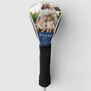 Best DAD ever Family Photo Bundle Sport Golf Head Cover