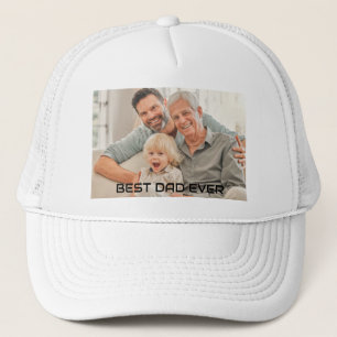 Best Dad Ever Father Family Photos Daddy Trucker Hat