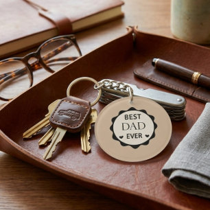 Best Dad Ever Father’s Day Gift Idea 2025 Key Ring