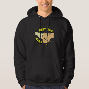 Best Dad Ever Father & Son Fist Bump  Father's Day Hoodie