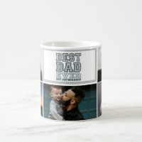 Best Dad Ever Fatherhood Photo Collage Design