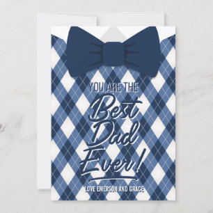 Best Dad Ever Father's Day Birthday Card