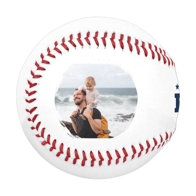 'Best Dad Ever' - Father's Day, Birthday Gift  Baseball (Front Left)