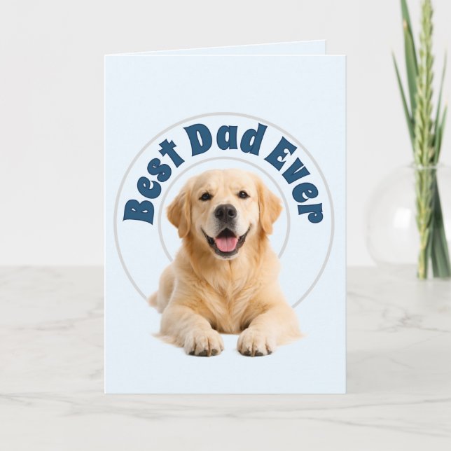 Best Dad Ever Father's Day Card (Front)
