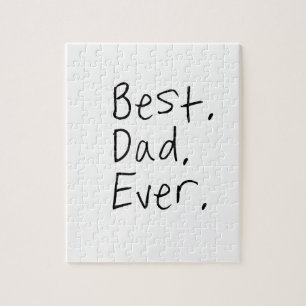 Best dad ever. Father's day gift Jigsaw Puzzle