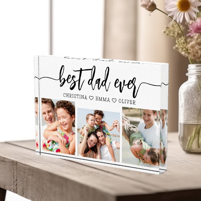 Best Dad Ever - Father's Day Photo Collage (Creator Uploaded)