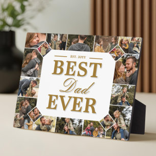 Best Dad Ever Father's Day Photo Frame Collage