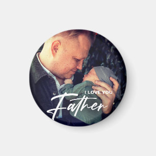 Best Dad Ever   Father's Day Photo Gift Magnet