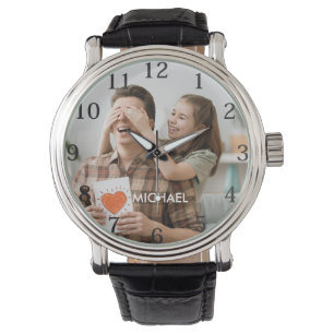 Best Dad Ever Fathers Day Photo Watch