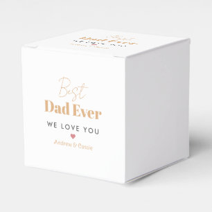 Best dad ever favour box