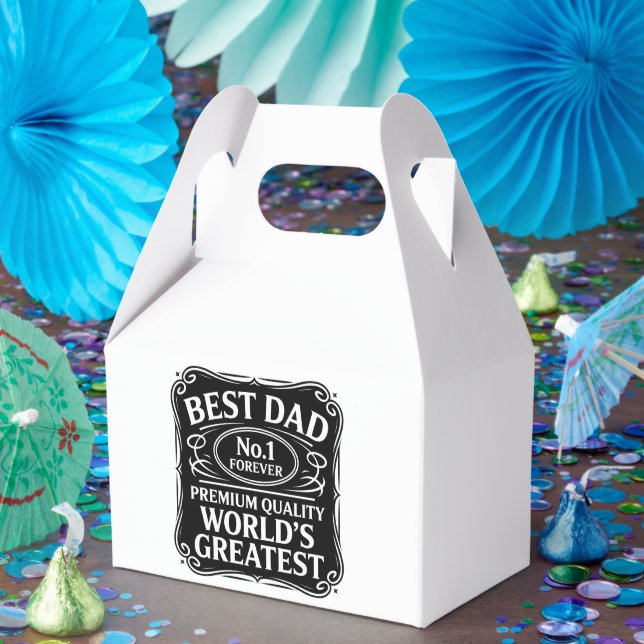 Best Dad Ever Favour Box (Party)