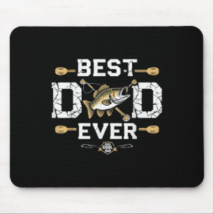 Best Dad Ever Fishing Gifts For Dad – Father’s Day Mouse Pad