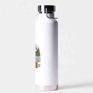 Best Dad Ever Forest Creature Vintage Dad Shirt De Water Bottle