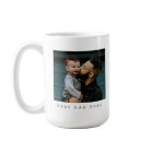 Best Dad Ever Full Photo Personalised