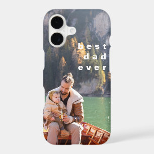 Best Dad Ever Full Photo Personalised Overlay