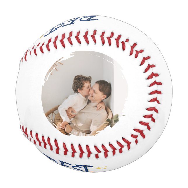 'Best Dad Ever' Fun Father's Day Birthday Gift  Baseball (Back Left)