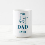 Best Dad Ever Gift -  Coffee Mug<br><div class="desc">Celebrate your amazing dad with this Custom Photo Mug, featuring a heartwarming photo of father and child inside a charming heart-shaped frame, paired with the heartfelt message: "The Best Dad Ever." Perfect for Father’s Day, birthdays, or any day you want to make Dad smile, this mug brings love and memories...</div>