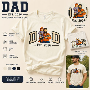 Best Dad Ever Gift   Father's Day Custom Tee