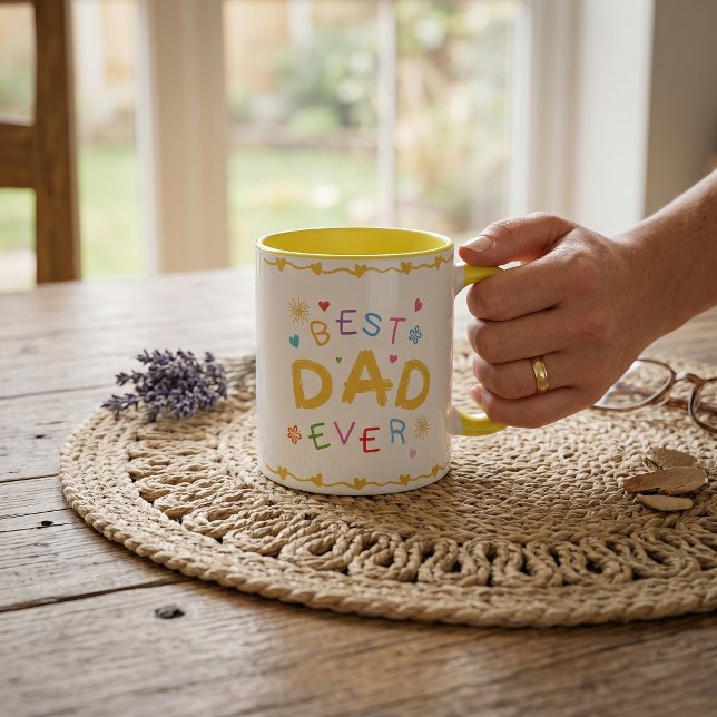 Best Dad Ever Gift For Dad Father's Day Mug (Creator Uploaded)