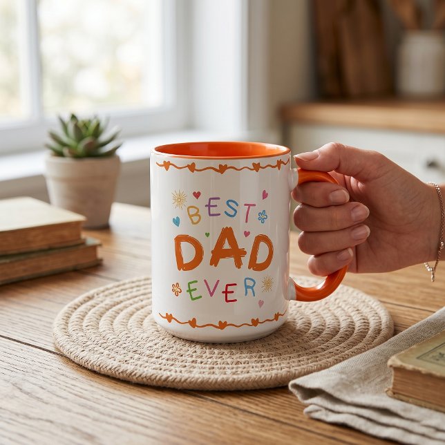 Best Dad Ever Gift For Dad Father's Day Mug (Creator Uploaded)