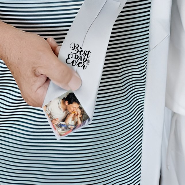 Best dad ever-Gift from Daughter Light grey Tie (Creator Uploaded)