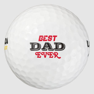 Best Dad Ever Golf Balls