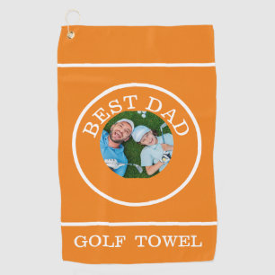 Best Dad Ever Golf Towel