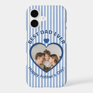 Best Dad Ever golfer Photo Minimalist Template 26