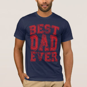 Best Dad Ever Grunge Style SuperDad T-Shirt