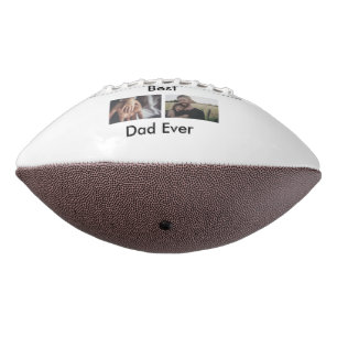 best dad ever happy father's day add your photo  football