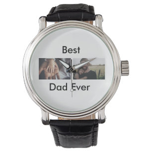 best dad ever happy father's day add your photo watch