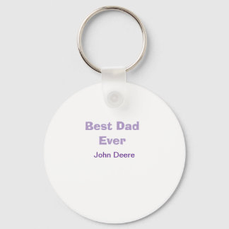 Best dad ever happy father's day name purplesimple key ring