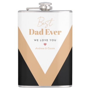 Best dad ever hip flask