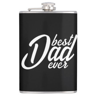 Best Dad ever Hip Flask