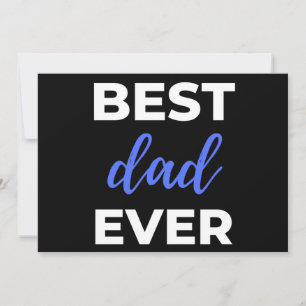 Best Dad Ever Holiday Card