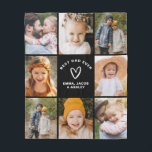 Best Dad Ever Instagram Father's Day Photo Collage Fleece Blanket<br><div class="desc">The Best Dad Ever Father's Day Instagram Photo Collage Fleece Blanket is a heartwarming way to celebrate Dad. Featuring a custom collage of your favourite family moments, this cosy blanket showcases special photos in an Instagram-inspired design. Perfect for Father’s Day, it’s a personalised gift that Dad will treasure for years...</div>