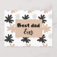 Best dad ever l Floral father's day