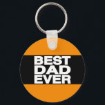 Best Dad Ever Lg Orange Key Ring<br><div class="desc">Best Dad Ever All Colours Available on All Products</div>
