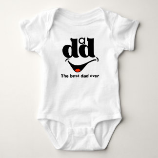 Best Dad Ever – Love and Appreciation for Dad Smil Baby Bodysuit