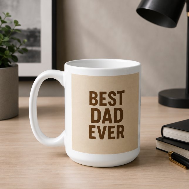 Best Dad Ever ☕ | Meaningful Mug for Fathers 💙 (Creator Uploaded)