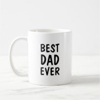 Best Dad Ever Minimalist Father Gift