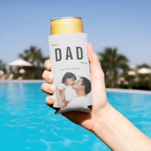 Best Dad Ever Minimalist Photo Father's Day Cooler
