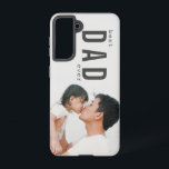 Best Dad Ever Minimalist Photo Samsung Galaxy Case<br><div class="desc">This minimalist and modern " best DAD ever " phone case features your photo and bold black lettering. A perfect gift for Father's Day,  birthdays,  and holidays. Personalise for your needs. You can find more matching products at my store.</div>