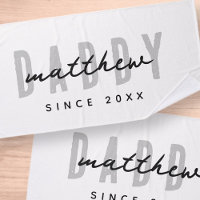 Best Dad Ever Modern Elegant Simple Father's Day