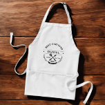 Best Dad Ever Modern Father's Day Grillmaster Standard Apron<br><div class="desc">Elevate his grilling game with the Modern Grillmaster Personalised Men's Apron! Featuring sleek, contemporary design, this apron is customised with his name and photo for a personal touch. Made with durable, high-quality fabric, it’s both stylish and practical, offering full coverage to protect against spills and splashes. Perfect for BBQ enthusiasts,...</div>