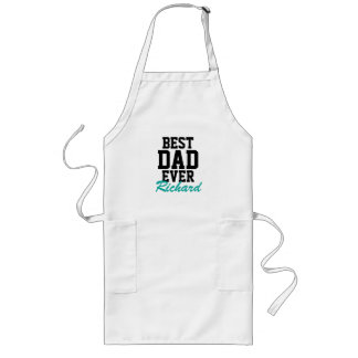 Best Dad Ever Monogram Father's Day Grilling Apron