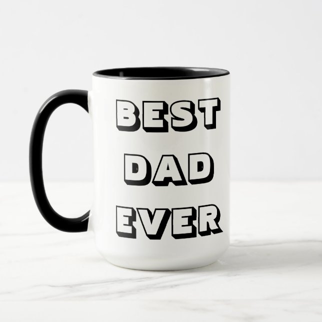 BEST DAD EVER MUG (Left)