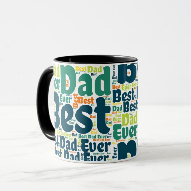 Best Dad Ever Mug (Front Left)